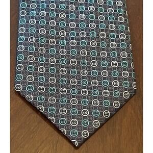 Manzini Green 100% Polyester Men’s Neck Tie Made In China
